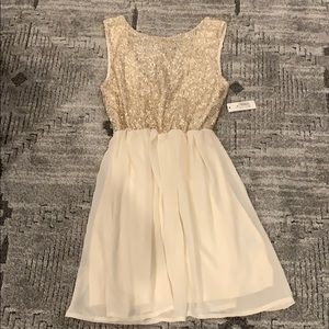 NEVER WORN Charming Charlie Sequin Dress